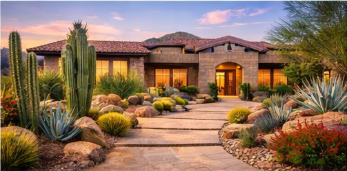 Water-efficient irrigation system installation in Goodyear