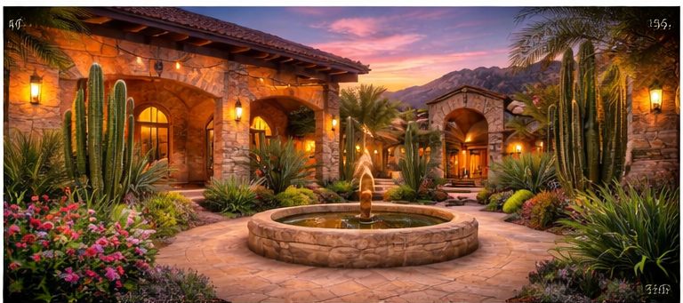 Professional desert landscaping and garden maintenance in Phoenix